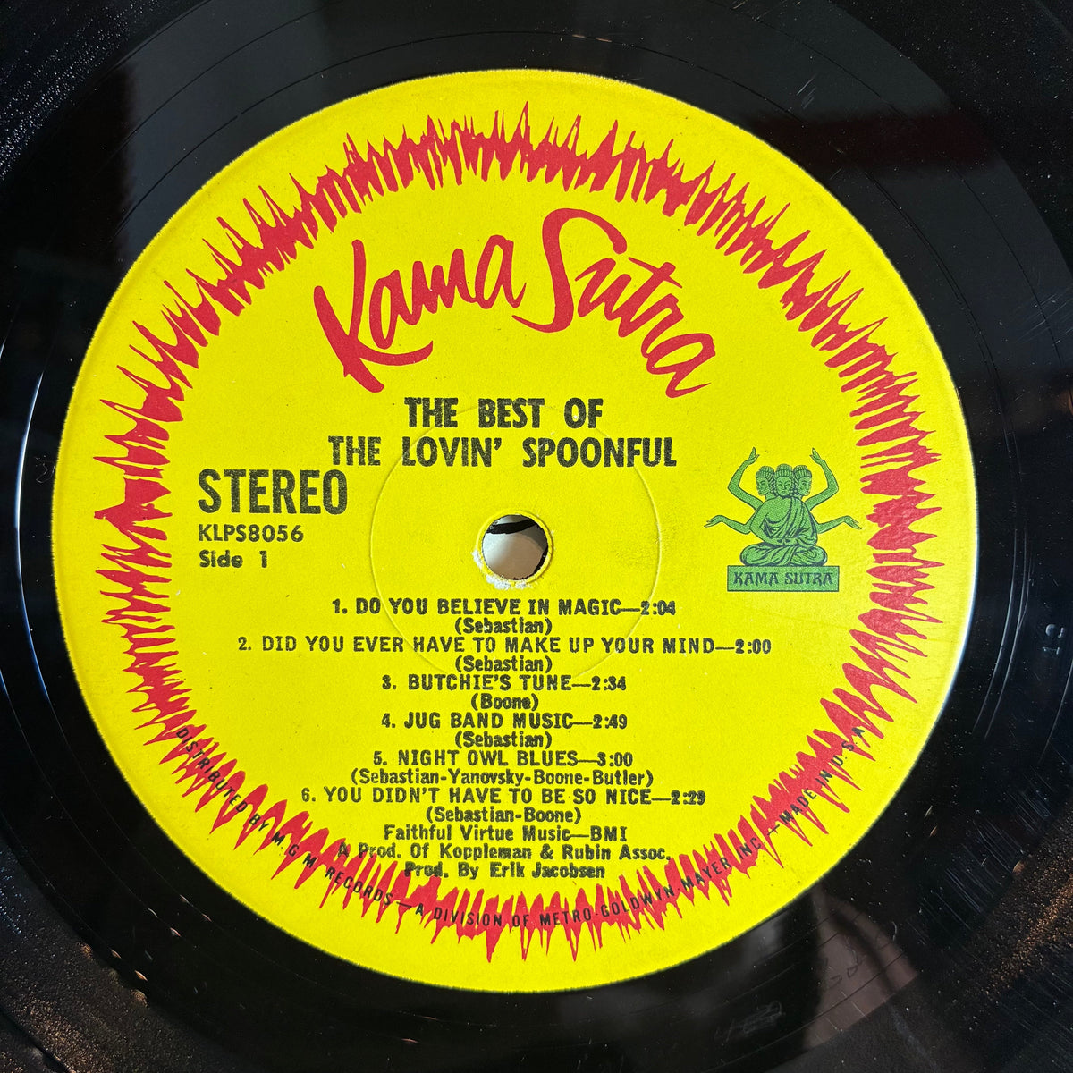 The Lovin' Spoonful - The Best Of The Lovin' Spoonful (VINYL) | Excellent (EX) Excellent (EX)-Classic Vinyl Record