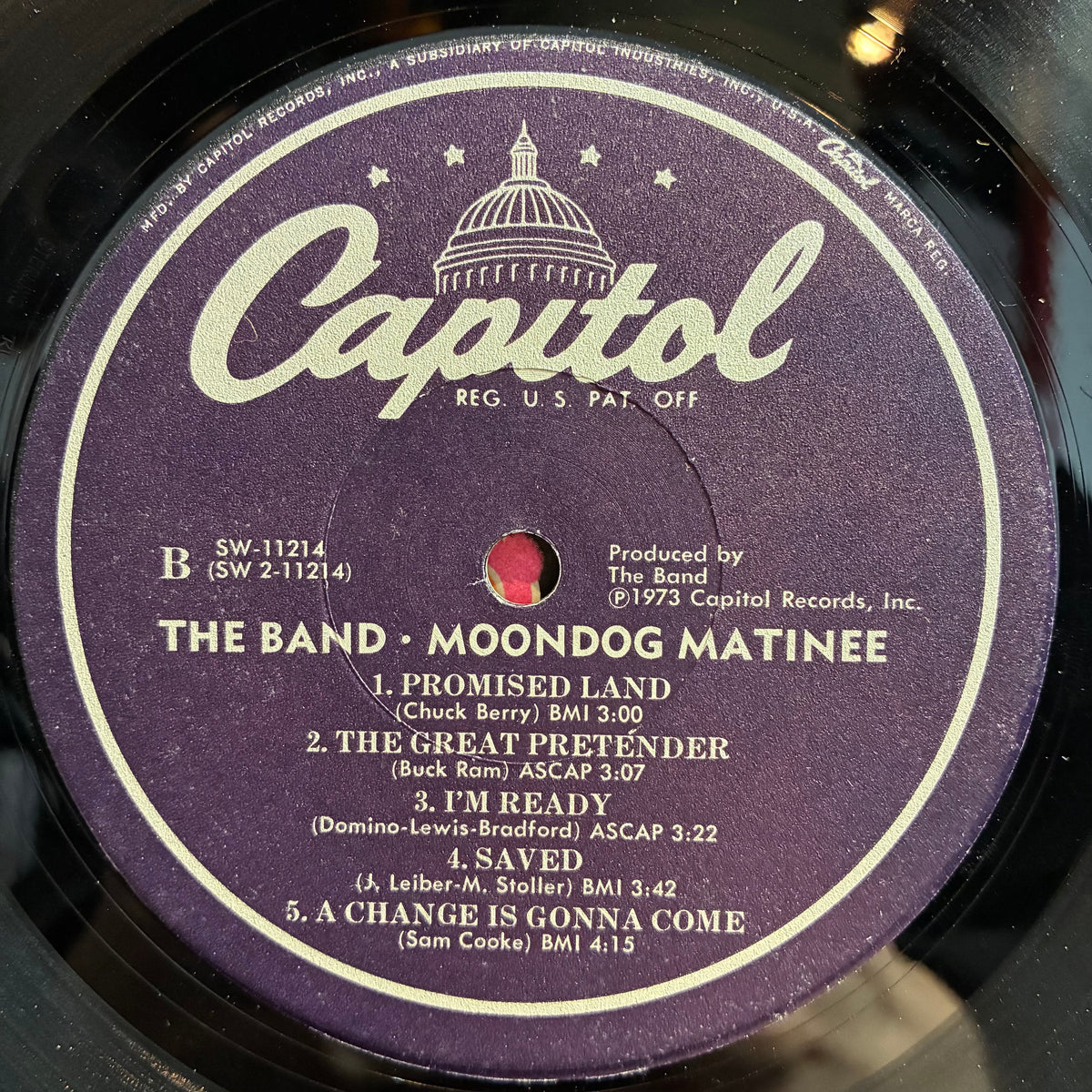 The Band - Moondog Matinee (VINYL) | Excellent (EX) Excellent (EX)-Classic Vinyl Record