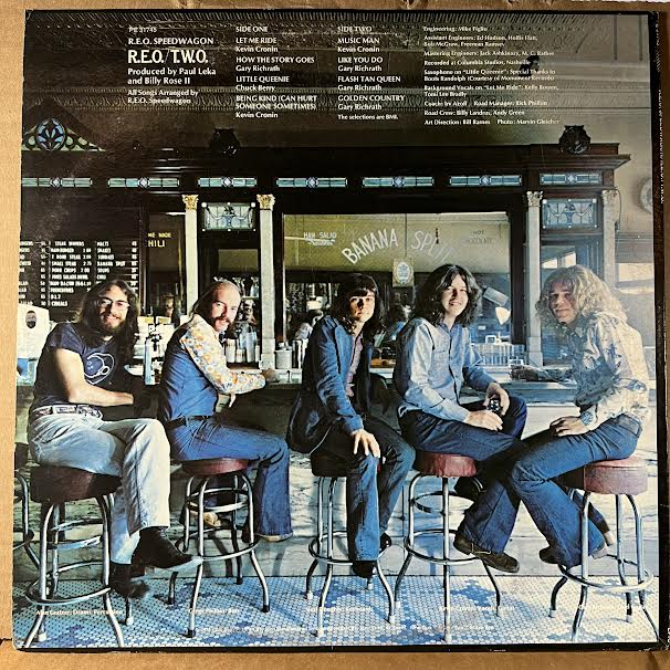 REO Speedwagon - R.E.O./T.W.O. (VINYL) | Near Mint- (NM-) Excellent (EX)-Classic Vinyl Record
