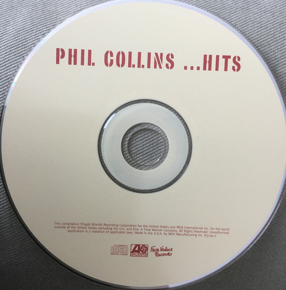 Phil Collins - ...Hits (CD) | Near Mint (NM)-Classic Vinyl Record