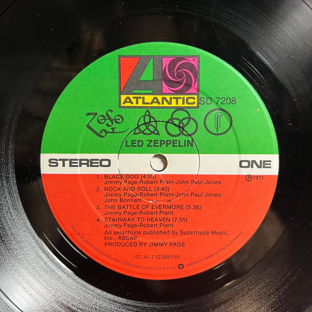 Led Zeppelin - Untitled (VINYL) | Near Mint- (NM-) Near Mint (NM)-Classic Vinyl Record