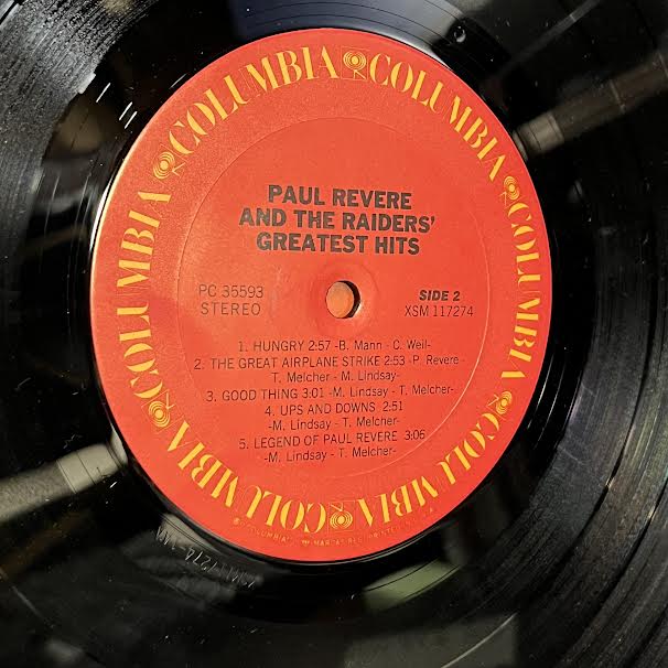 Paul Revere & The Raiders - Greatest Hits (VINYL) | Near Mint (NM) Excellent (EX)-Classic Vinyl Record