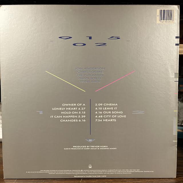 Yes - 90125 (VINYL) | Near Mint- (NM-) Near Mint- (NM-)-Classic Vinyl Record