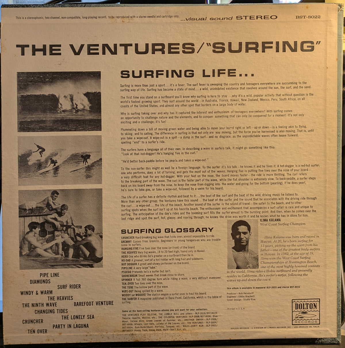 The Ventures - Surfing (VINYL) | Near Mint (NM) Near Mint (NM)-Classic Vinyl Record