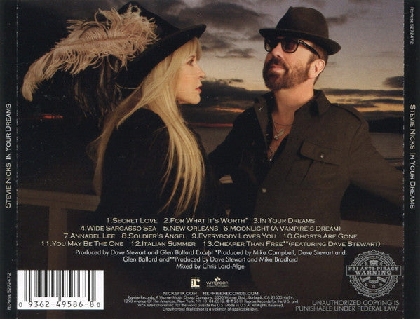 Stevie Nicks - In Your Dreams (CD) | Near Mint- (NM-) Near Mint- (NM-)-Classic Vinyl Record