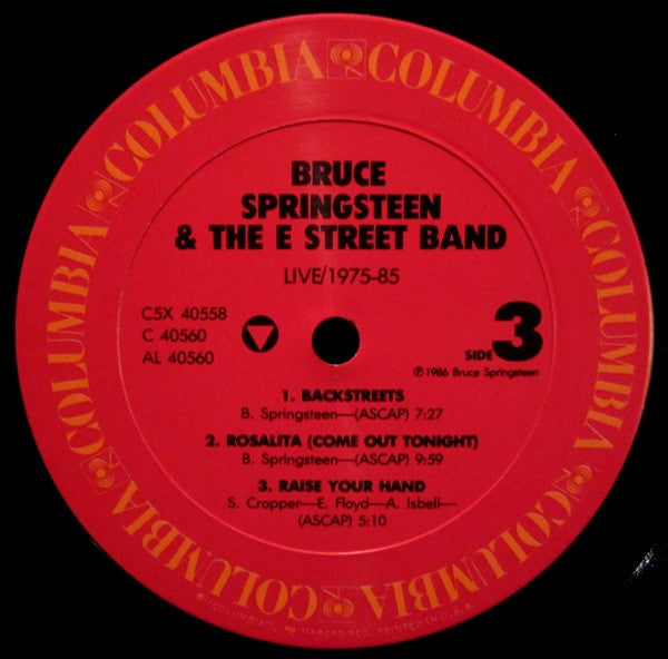 Bruce Springsteen & The E-Street Band - Live / 1975-85 (5x VINYL BOX SET) | Near Mint (NM or M-) Excellent (EX)-Classic Vinyl Record