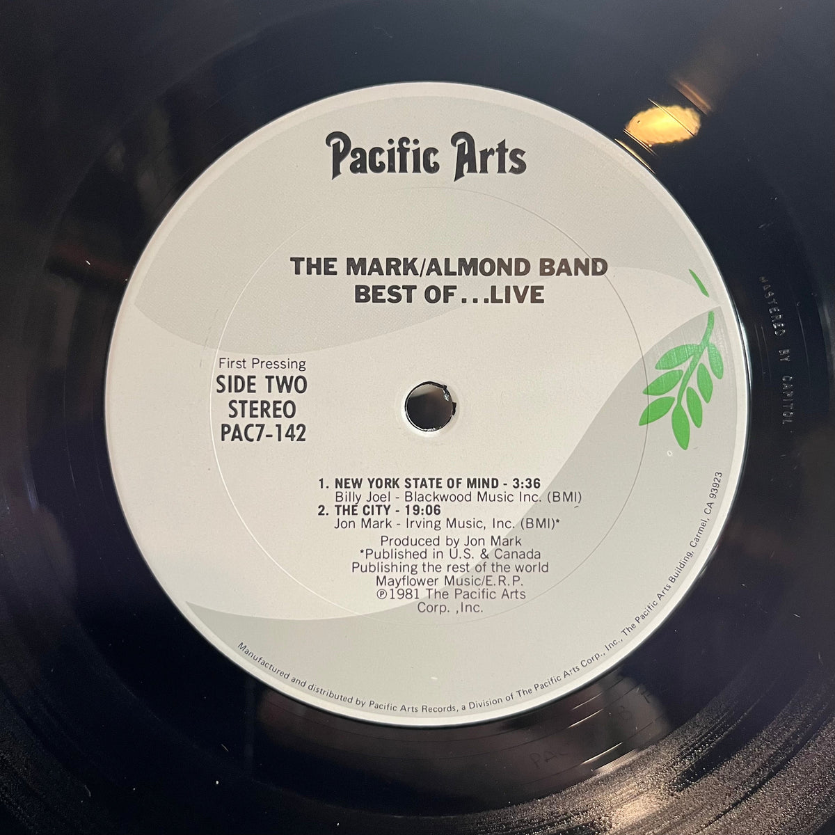 Mark-Almond - Best Of ... Live (LP) | Near Mint (NM) Excellent+ (EX+)-Classic Vinyl Record