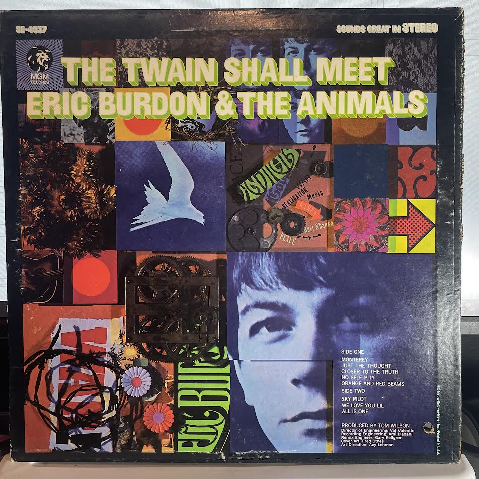 Eric Burdon & The Animals - The Twain Shall Meet (VINYL) | Near Mint (NM) Excellent (EX)-Classic Vinyl Record