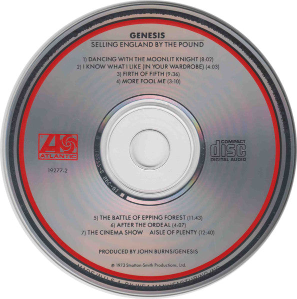 Genesis - Selling England By The Pound (CD) | Near Mint (NM)-Classic Vinyl Record