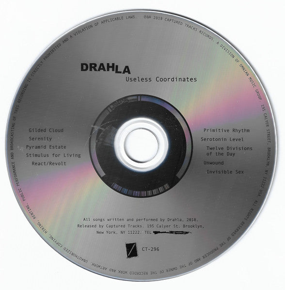 Drahla - Useless Coordinates (CD) | Near Mint (NM) Near Mint (NM)-Classic Vinyl Record