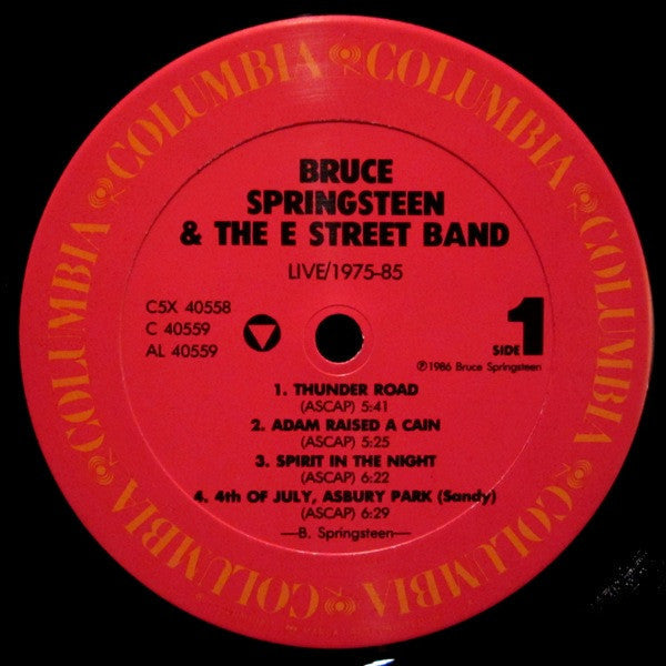 Bruce Springsteen & The E-Street Band - Live / 1975-85 (5x VINYL BOX SET) | Near Mint (NM or M-) Excellent (EX)-Classic Vinyl Record