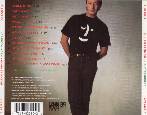 Julian Lennon - Help Yourself (CD) | Near Mint (NM) Near Mint (NM)-Classic Vinyl Record