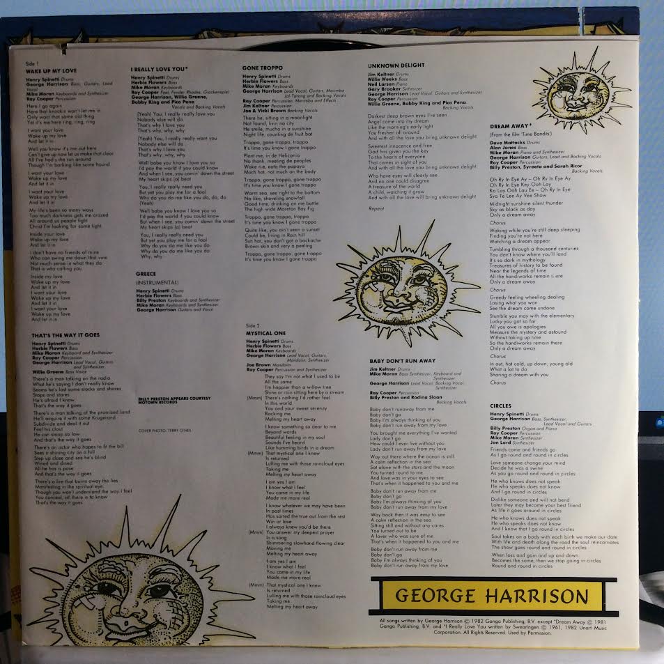 George Harrison - Gone Troppo (VINYL) | Near Mint (NM) Near Mint- (NM-)-Classic Vinyl Record
