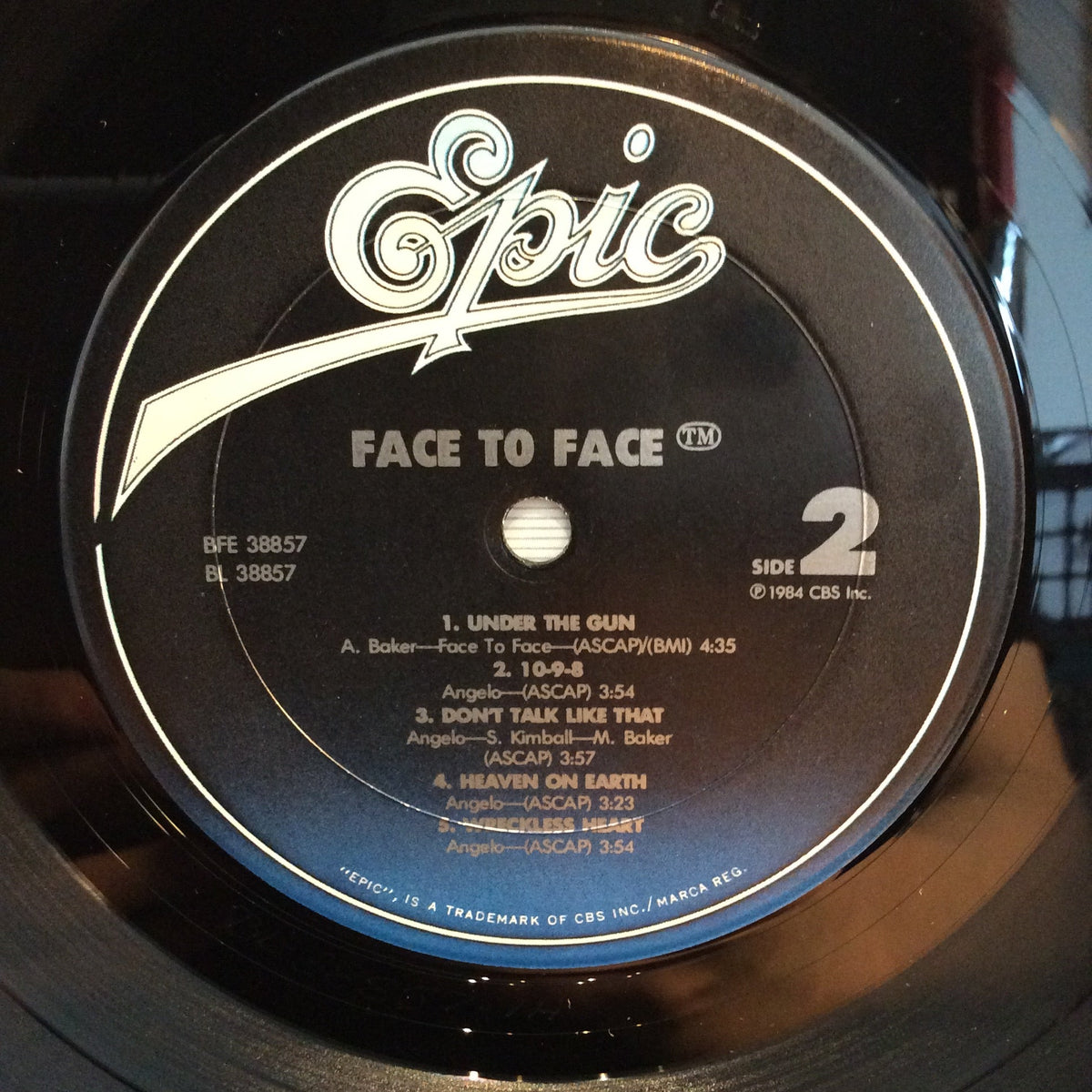 Face To Face (3) - Face To Face (VINYL) | Near Mint (NM) Near Mint (NM)-Classic Vinyl Record