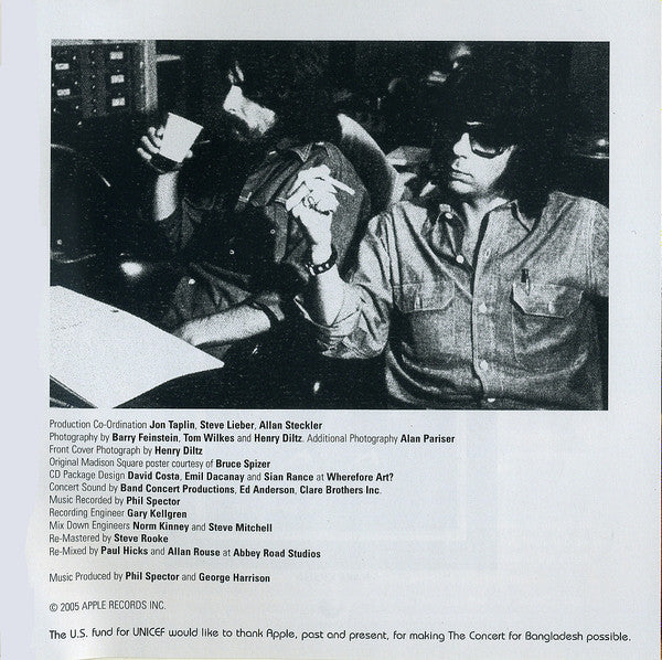 George Harrison - George Harrison And Friends - The Concert For Bangladesh (2xCD BOX) | Near Mint (NM) Near Mint (NM)-Classic Vinyl Record