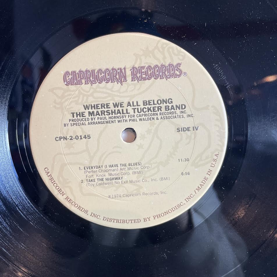 The Marshall Tucker Band - Where We All Belong (2xVINYL) | Near Mint (NM) Excellent+ (EX+)-Classic Vinyl Record