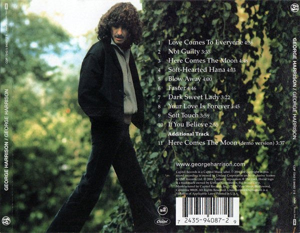 George Harrison - George Harrison (CD) | Near Mint (NM) Near Mint (NM)-Classic Vinyl Record