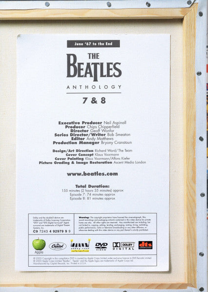 The Beatles - Anthology (5xDVD BOX) |-Classic Vinyl Record