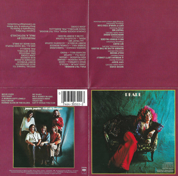 Pearl (CD) | Near Mint (NM) Near Mint (NM)-Classic Vinyl Record