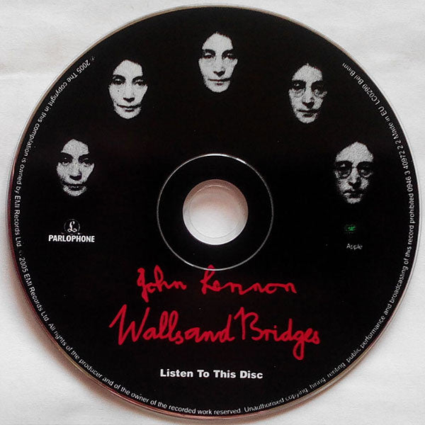 John Lennon - Walls And Bridges (CD) | Near Mint (NM) Near Mint (NM)-Classic Vinyl Record