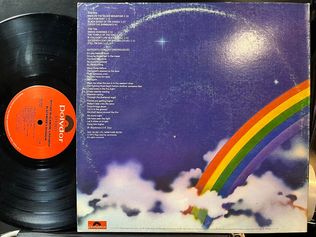 Rainbow - Ritchie Blackmore's Rainbow (VINYL) | Near Mint (NM) Very Good (VG)-Classic Vinyl Record