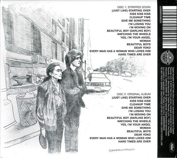 John Lennon & Yoko Ono - Double Fantasy / Stripped Down (CD) | Near Mint (NM) Excellent+ (EX+)-Classic Vinyl Record