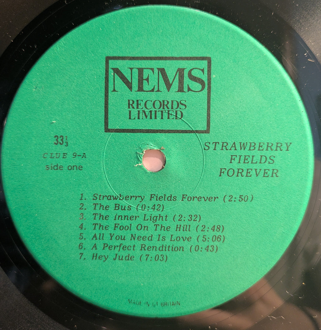 The Beatles - Strawberry Fields Forever (VINYL) | Near Mint (NM) Excellent+ (EX+)-Classic Vinyl Record