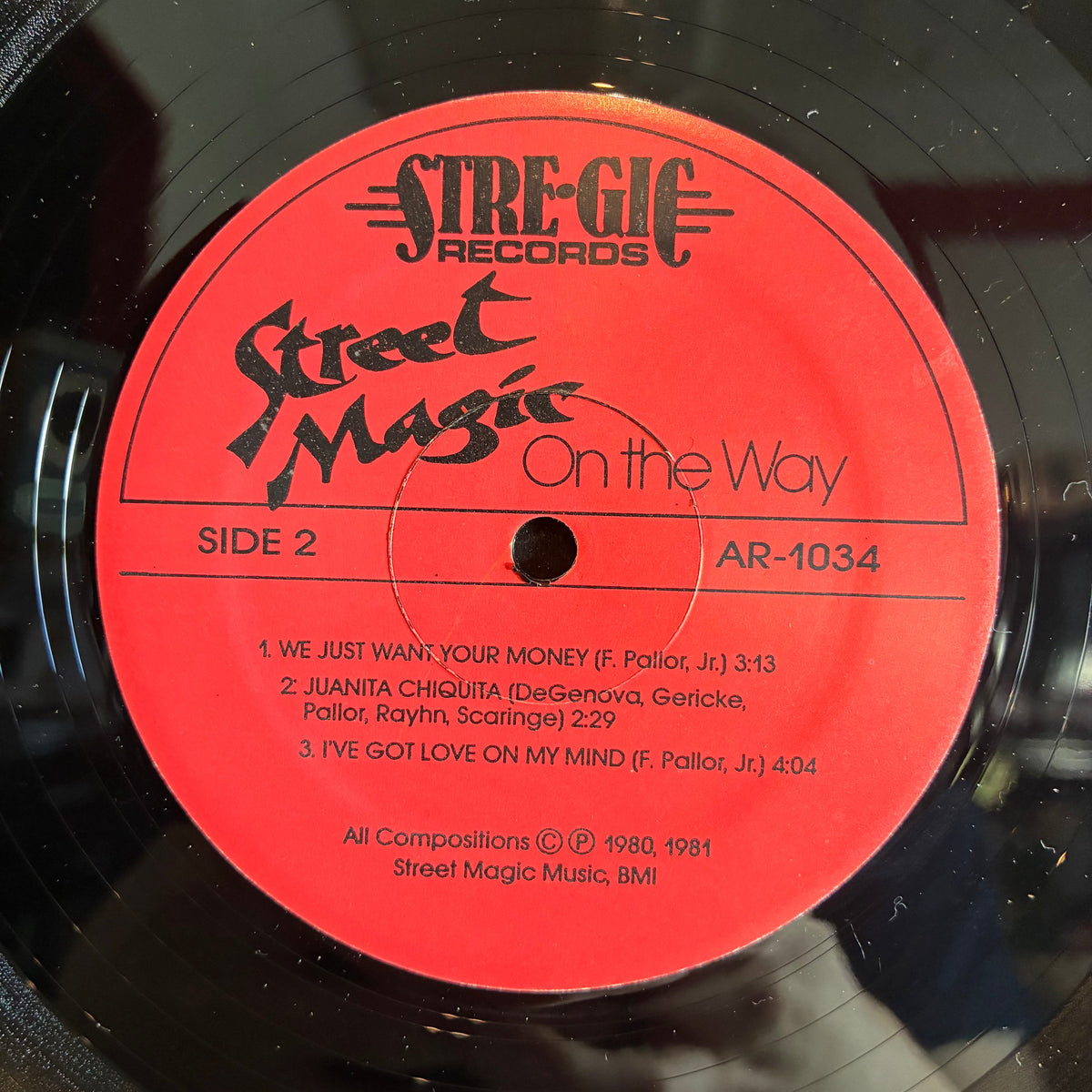 Street Magic - On The Way (VINYL) | Near Mint (NM or M-) Excellent (EX)-Classic Vinyl Record