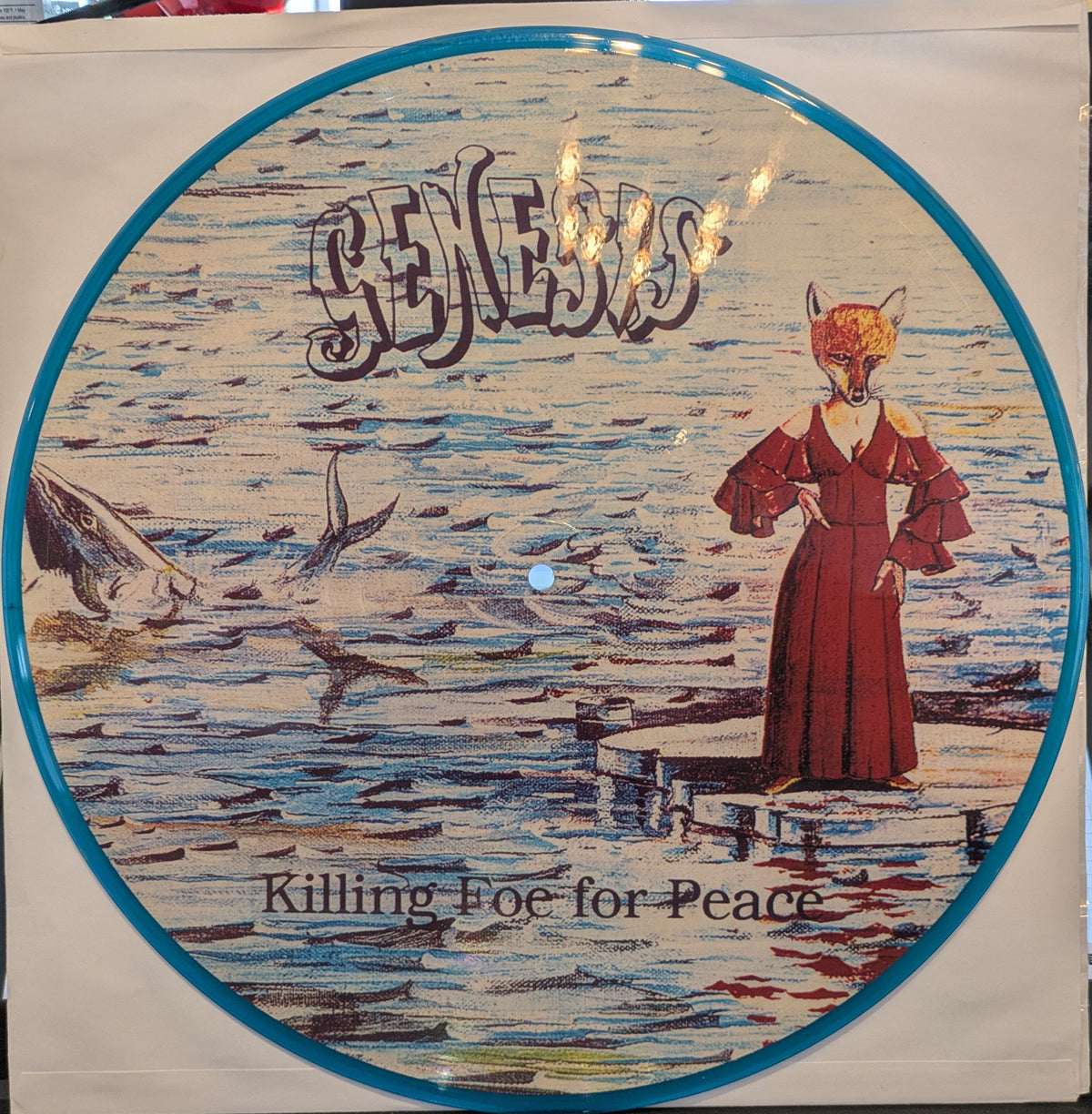 Genesis - Killing Foe For Peace (PICTURE VINYL) | Near Mint (NM) Generic-Classic Vinyl Record