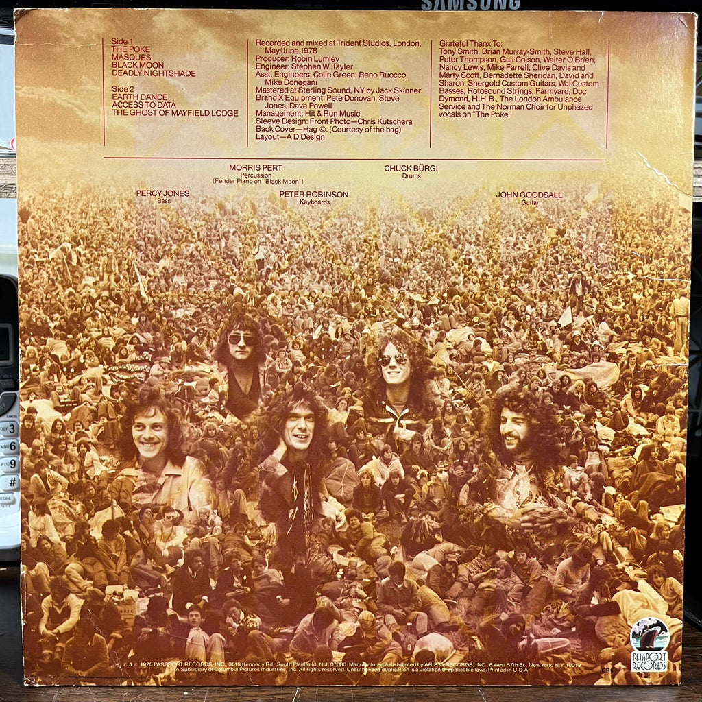 Brand X (3) - Masques (LP) | Near Mint (NM) Very Good Plus (VG+)-Classic Vinyl Record