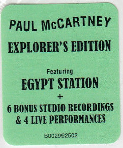 Paul McCartney - Egypt Station (Explorer's Edition) (CD) | Near Mint (NM) Near Mint (NM)-Classic Vinyl Record