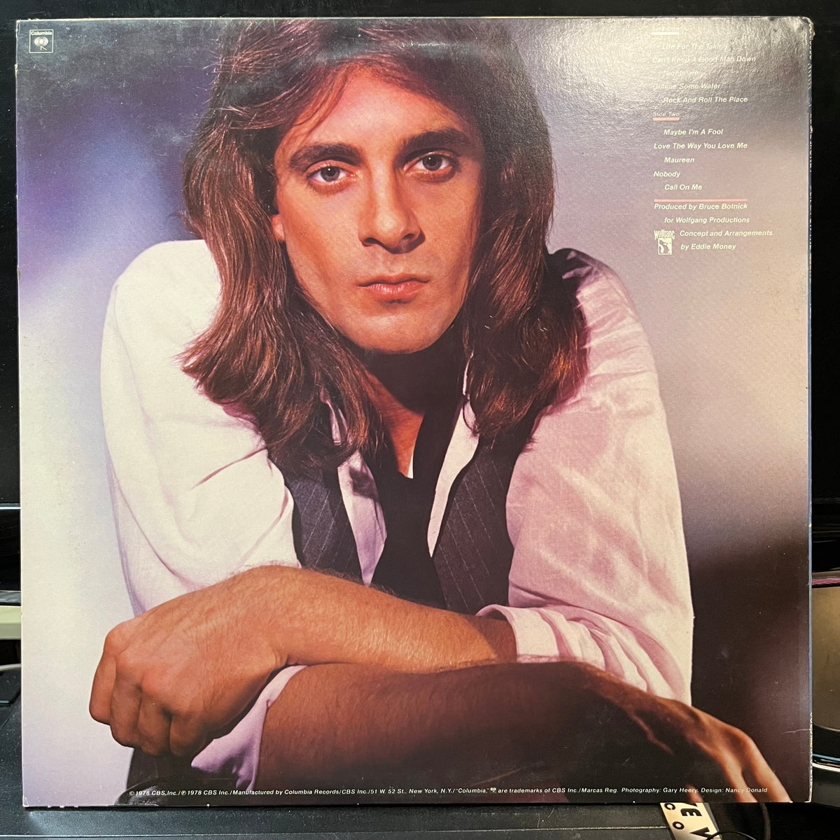 Eddie Money - Life For The Taking (VINYL LP COLUMBIA JC 35598 1978) | Near Mint (NM or M-) Excellent (EX)-Classic Vinyl Record