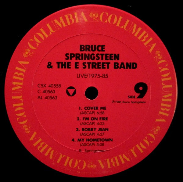Bruce Springsteen & The E-Street Band - Live / 1975-85 (5x VINYL BOX SET) | Near Mint (NM or M-) Excellent (EX)-Classic Vinyl Record