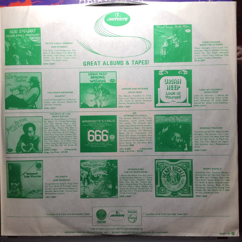 Uriah Heep - The Magician's Birthday (VINYL) | Very Good Plus (VG+)-Classic Vinyl Record
