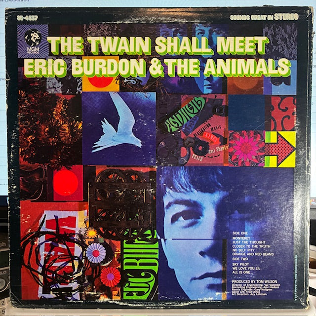 Eric Burdon & The Animals - The Twain Shall Meet (VINYL) | Very Good Plus (VG+) Very Good (VG)-Classic Vinyl Record