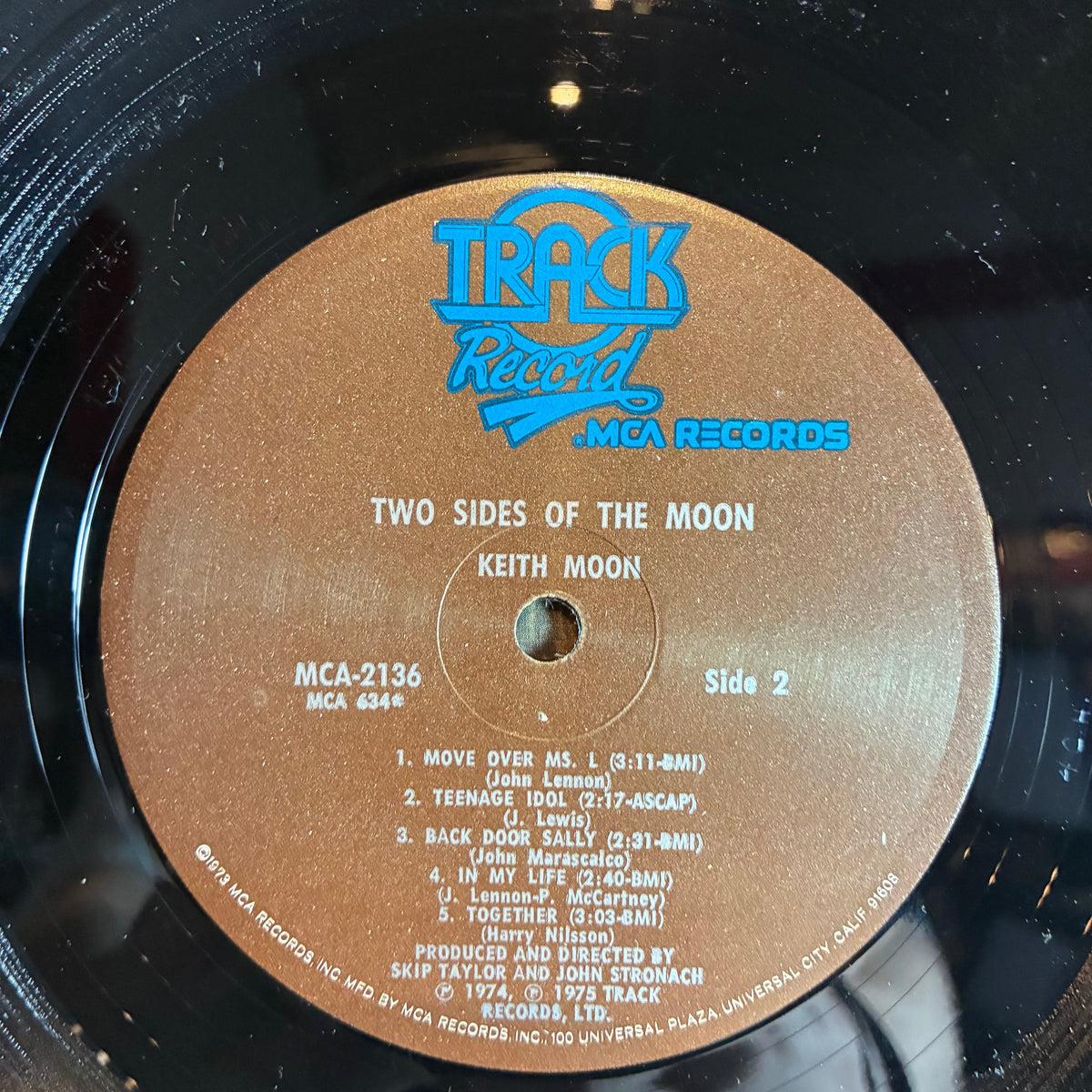 Keith Moon - Two Sides Of The Moon (VINYL) | Very Good Plus (VG+) Very Good Plus (VG+)-Classic Vinyl Record
