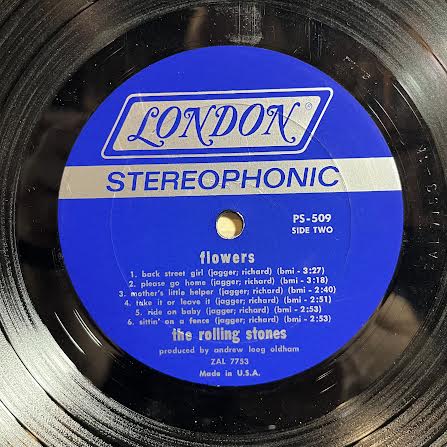 The Rolling Stones - Flowers (VINYL) | Excellent (EX)-Classic Vinyl Record