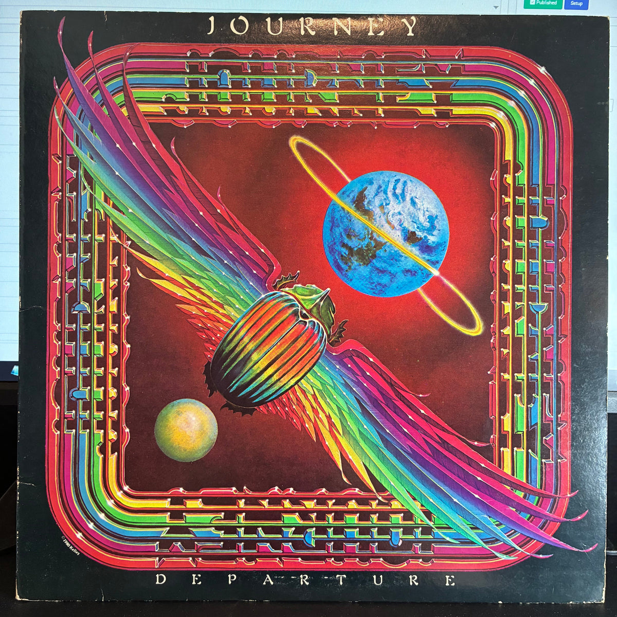 Journey - Departure (VINYL LP Columbia ‎– FC 36339) | USED Very Good Plus (VG+) Excellent (EX)-Classic Vinyl Record
