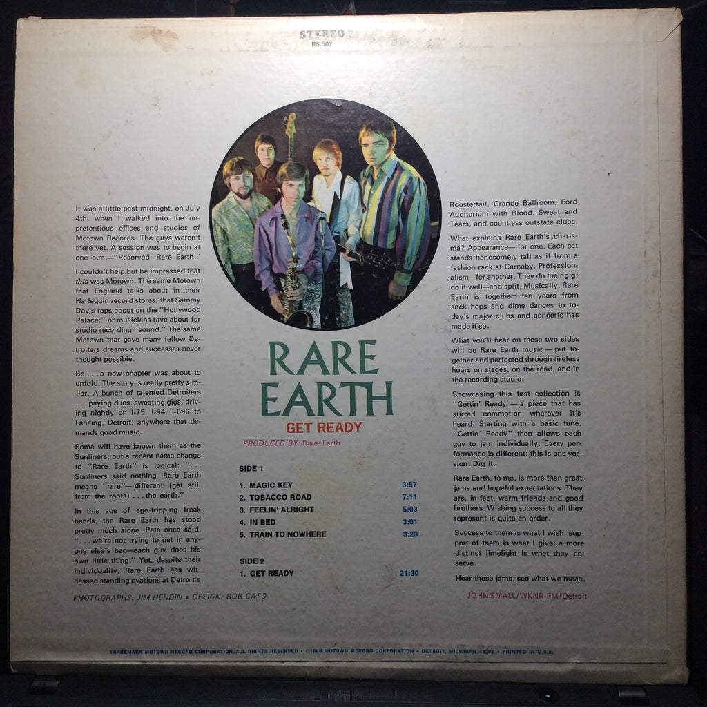 Rare Earth - Get Ready (VINYL) | Very Good Plus (VG+)-Classic Vinyl Record