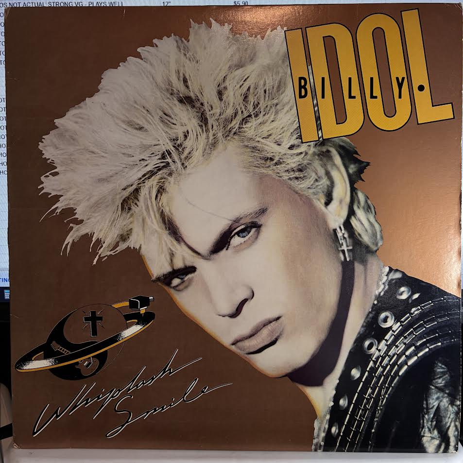 Billy Idol - Whiplash Smile (VINYL) | Very Good Plus (VG+) Excellent+ (EX+)-Classic Vinyl Record