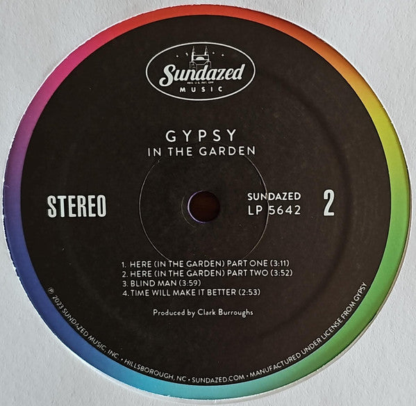 Gypsy (15) - In The Garden | Mint (M) Mint (M)-Classic Vinyl Record