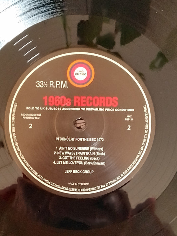 In Concert For The BBC 1972 | Mint (M) Mint (M)-Classic Vinyl Record