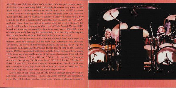 Dave's Picks, Volume 39 (3xCD)(The Spectrum, Philadelphia, PA • 4/26/83) | Mint (M) Near Mint (NM)-Classic Vinyl Record