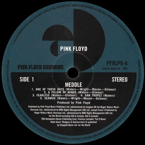 Pink Floyd - Meddle (VINYL) | Mint (M) Mint (M)-Classic Vinyl Record