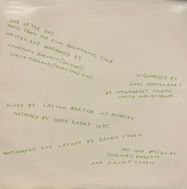 Courtney Barnett - End Of The Day (Music From The Film Anonymous Club) | Mint (M) Mint (M)-Classic Vinyl Record