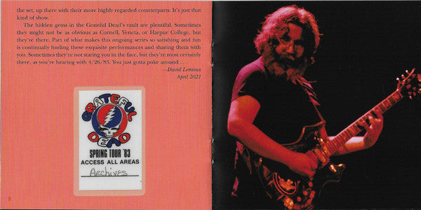 Dave's Picks, Volume 39 (3xCD)(The Spectrum, Philadelphia, PA • 4/26/83) | Mint (M) Near Mint (NM)-Classic Vinyl Record