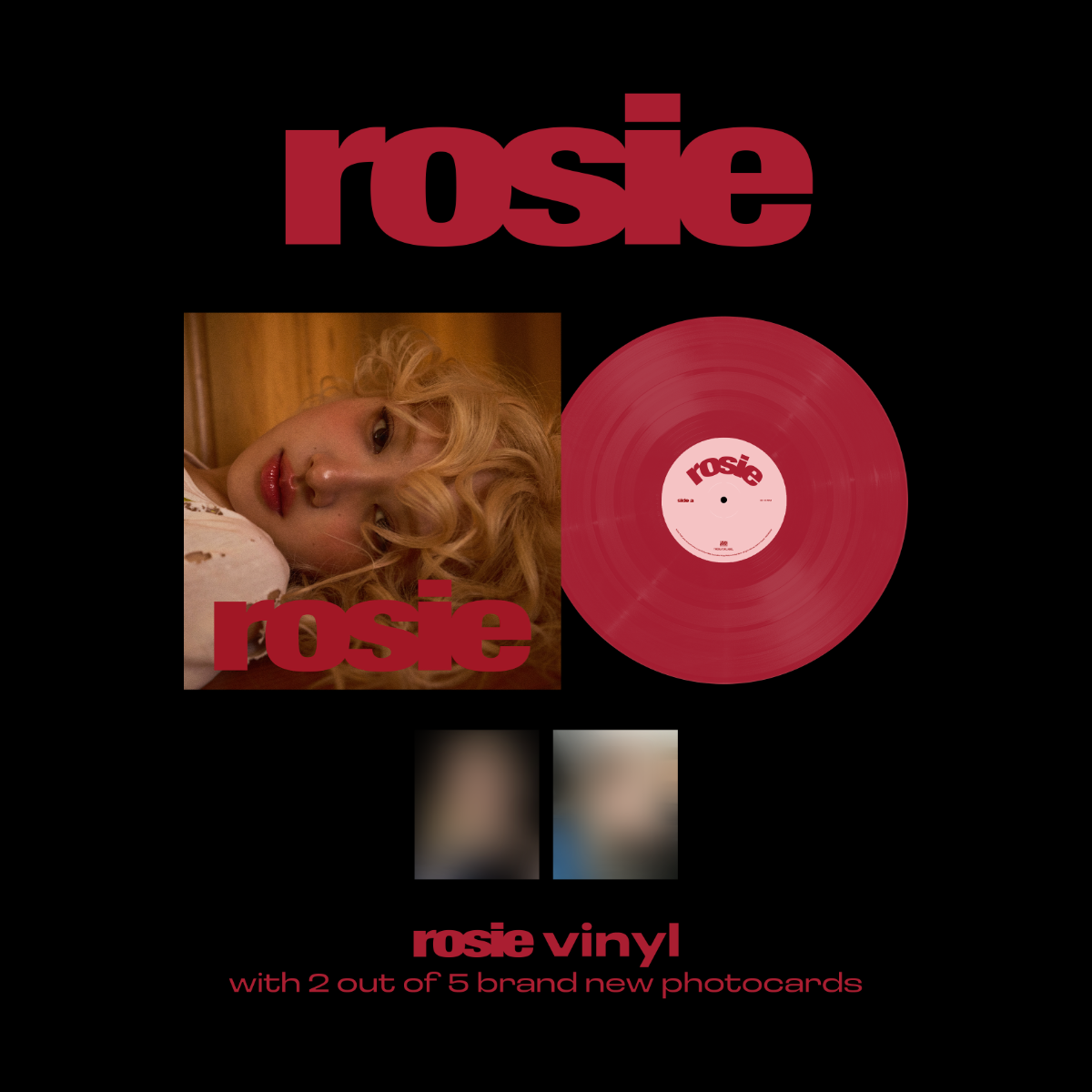 ROSÉ - Rosie (Red Vinyl) | Mint (M) Mint (M)-Classic Vinyl Record