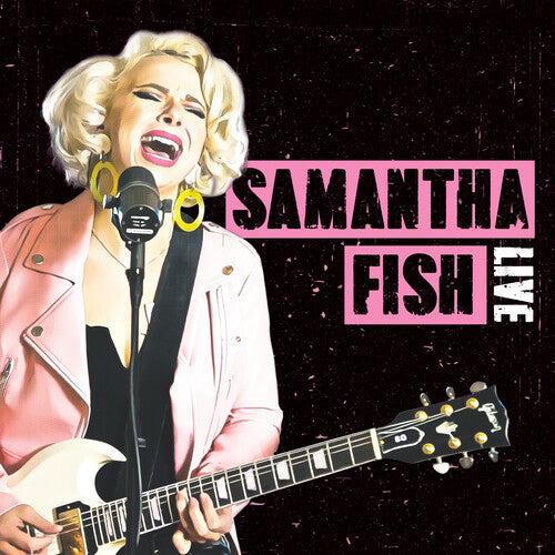 Samantha Fish - Live (Colored Vinyl, Pink & White Splatter) |-Classic Vinyl Record