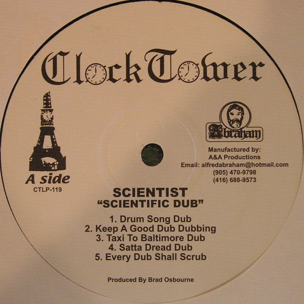 Scientist - Scientific Dub | Mint (M) Mint (M)-Classic Vinyl Record