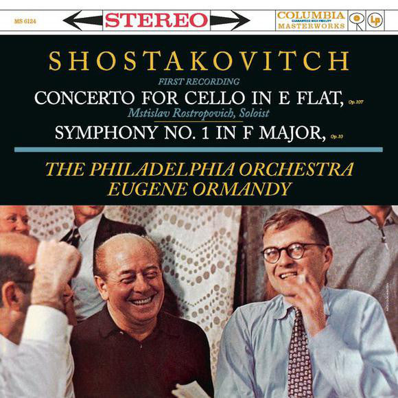 Shostakovitch - Mstislav Rostropovich, The Philade - Concerto For Cello In E Flat, Op. 107 / Symphony No. 1 In F Major, Op. 10 |-Classic Vinyl Record